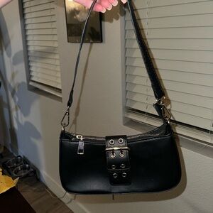 Tillys Buckle Detail Womans Shoulder Bag